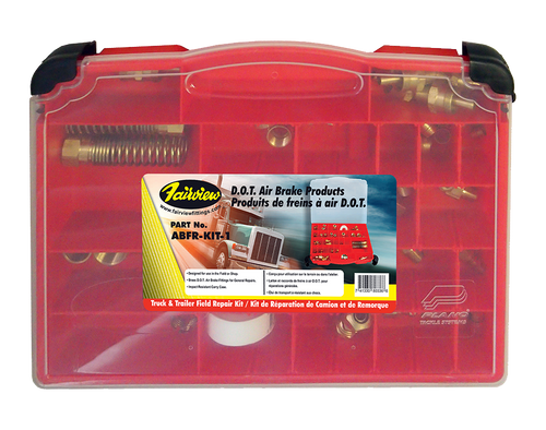 Brass DOT Air Brake Compresssion Fitting Kit  ABFR-KIT-1