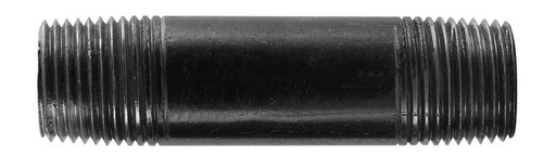 1/2 x 8" Sch. 40 Black Iron Male NPT Nipple  BI-113-D8