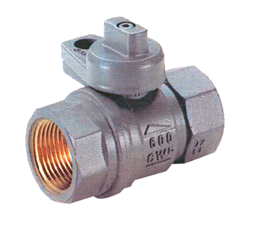 3/4" Forged Brass 600 PSI Female NPT Natural Gas Meter Valve  BV2203P-E