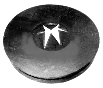 1/2" Red Emergency Female NPT Glad Hand w/Umbrella Seal  GHE-2