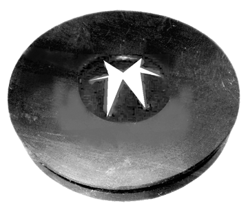 1/2" Blue Service Female NPT Glad Hand w/Umbrella Seal  GHS-2