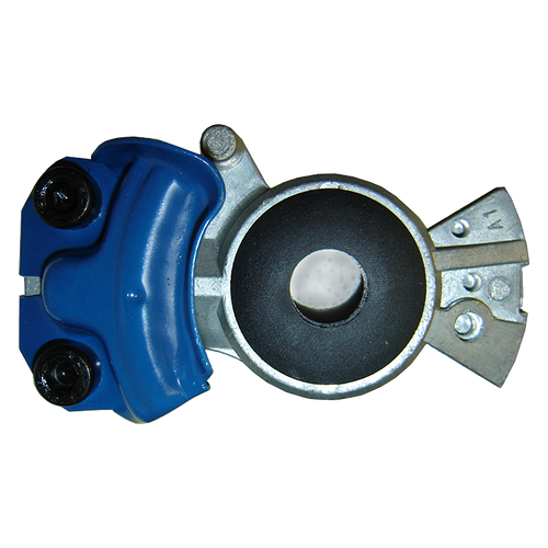 1/2" Blue Service Female NPT Glad Hand w/Umbrella Seal  GHS-2