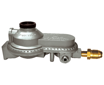Compact Low Pressure Two Stage Propane Regulator w/Excess Flow POL  GR-9956