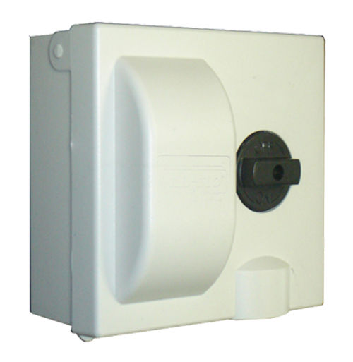 3/8" GAS-FLO® ABS Plastic Natural Gas/Propane Outlet Box  NGO-2LB-ABS