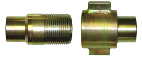 3/4 x 3/4" Steel 5,000 PSI High Pressure Thread-To-Connect Hydraulic Q/D Coupler - Female NPT  QD-75C12-12F