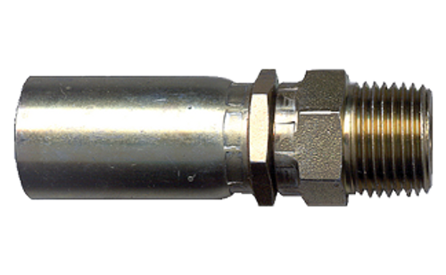 3/8 x 3/8" Weatherhead® U-Series Hose Crimp - Male NPT Swivel  SC625SW-6C