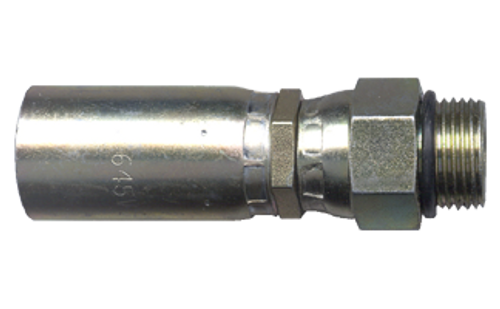 1/2 x 3/4"-16 Weatherhead® U-Series Hose Crimp - Male ORB Swivel  SC643SW-88