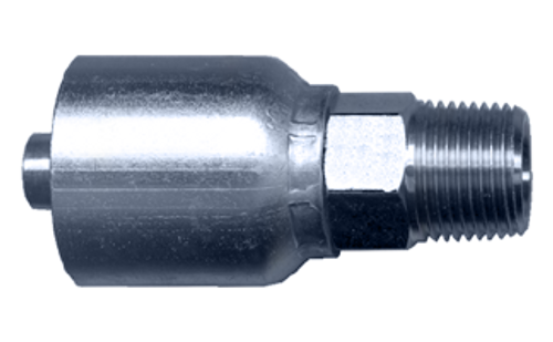 1/4 x 1/4" Koman/Parker® 43 Series Hose Crimp - Male NPT  SC925-4B