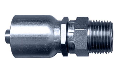 3/8 x 3/8" Koman/Parker® 43 Series Hose Crimp - Male NPT Swivel  SC925SW-6C