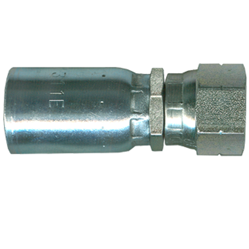 1-1/4 x 1-1/4" Weatherhead® 100R5 Series Hose Crimp - Female 37° JIC Swivel   SCW538-2020