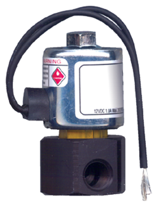 1/4" 12V In-Out Female NPT Natural Gas  Solenoid Valve - Normally Closed  SV-S121