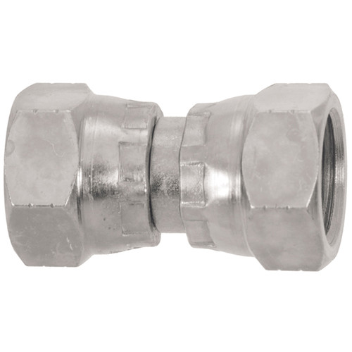 5/8 x 5/8" Steel Female 37° JIC - Female 37° JIC Union  0505SW-10-10