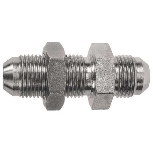 5/8 x 5/8" Steel Male 37° JIC - Male 37° JIC Bulkhead  1515BH-10-10