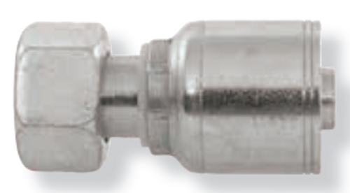 1/4 x M20-1.5 Pulsar 4200 Series Hose Crimp - Female Metric Swivel  42063S-12-04