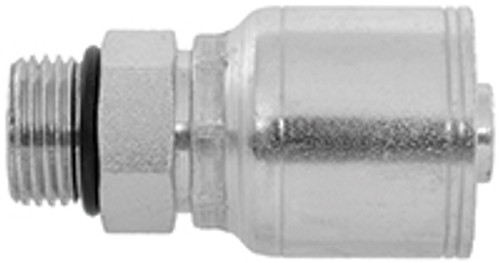 1/4 x 7/16"-20 Pulsar 4200 Series Hose Crimp - Male ORB  4211-04-04