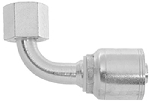 1 x 1-7/16"-12 Pulsar 4200 Series Hose Crimp - Female ORFS Swivel 90° Elbow  42983-16-16