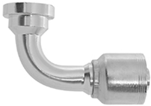 1 x 1-1/4" (2.13" Flange) Pulsar 4400 Series Hose Crimp - Code 62 Flange 90° Elbow  4499H-20-16