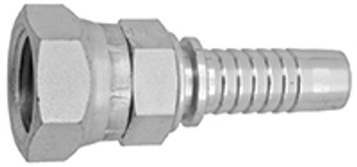 1/4 x 3/8" Pulsar 5000 Series Hose Barb - Female NPSM Swivel  5006-06-04