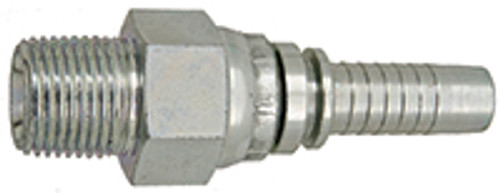 3/8 x 3/8" Pulsar 5000 Series Hose Barb - Male NPT Live Swivel  5016X-06-06