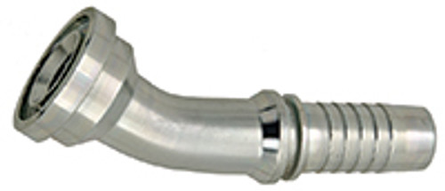 3/4 x 1" (1.75" Flange) Pulsar 5000 Series Hose Barb - Code 61 Flange 30° Elbow  5039-16-12