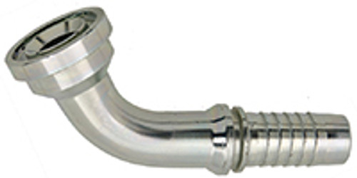 2 x 2" (2.81" Flange) Pulsar 5000 Series Hose Barb - Code 61 Flange 60° Elbow  5069-32-32