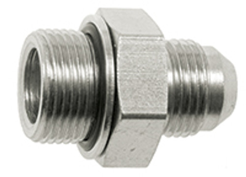 M14-1.5 x 1/2" Steel Male Metric Port - Male JIC   72015-14-08