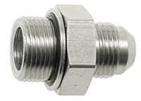 M22-1.5 x 3/8" Steel Male Metric Port - Male JIC   72015-22-06