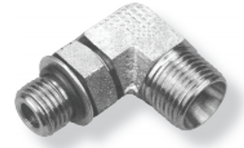 1-5/16"-12 x M45-2.0 Steel Male ORB  - Male Metric   73911L-16-35