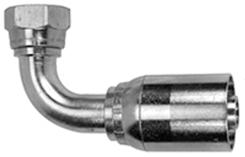1-1/4 x 1-1/4" Pulsar 9600 Series Hose Crimp - BSPP Female Swivel 90° Elbow  96926-20-20