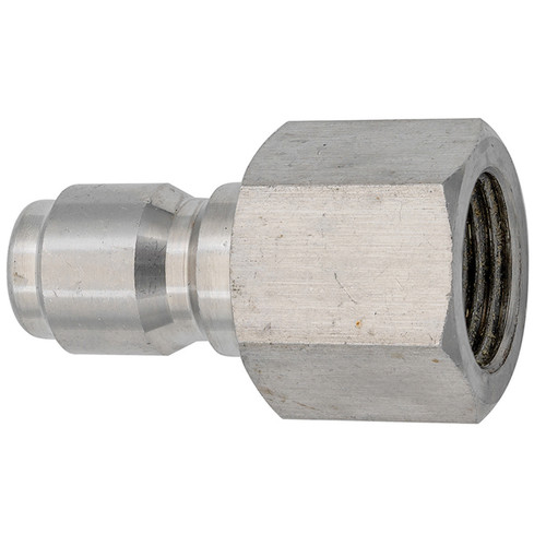 1/4 x 1/4" Stainless Steel Pressure Washer Nipple - Female NPT  CPST4SS