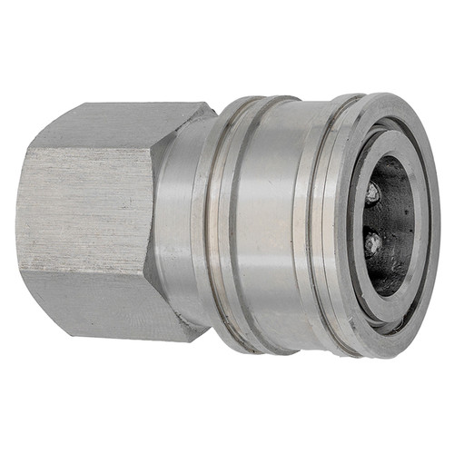 3/8 x 3/8" Stainless Steel Pressure Washer Coupler - Female NPT  CST6SS