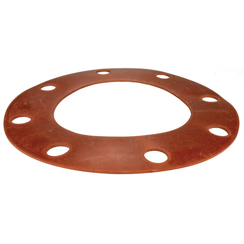 8" 150 LB Red Rubber Flange Gasket  G0019RG-800