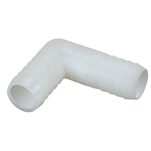 3/8" Nylon Hose Barb 90° Elbow  G20N90-038