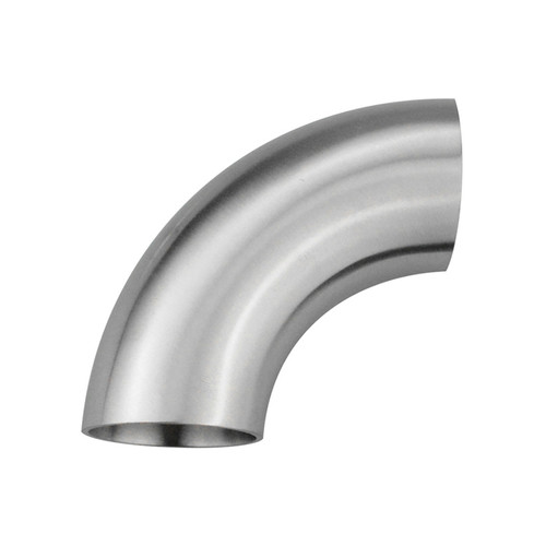 1-1/2" Sanitary 90° Polished Weld Elbow  G5090BW-150-150