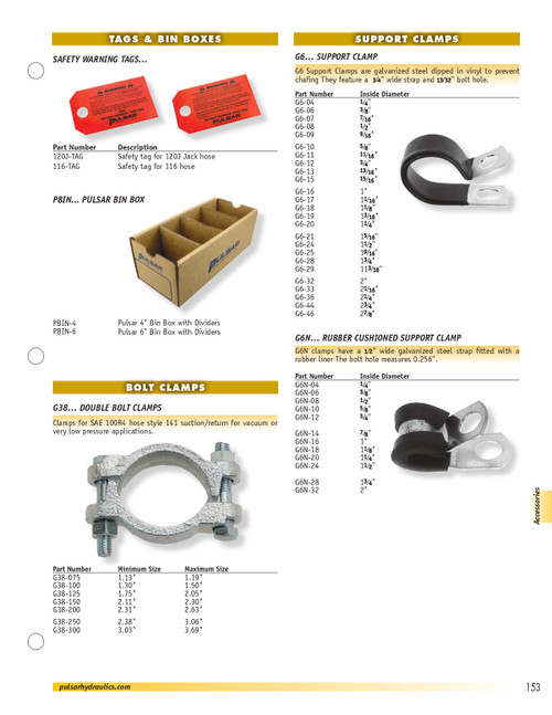 1" I.D. Plated Steel - Rubber Cushioned Tube Strap - 13/32" Bolt Hole  G6-16