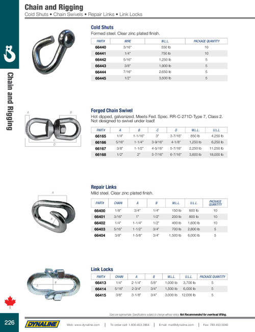 Link Lock 5/16"  66414