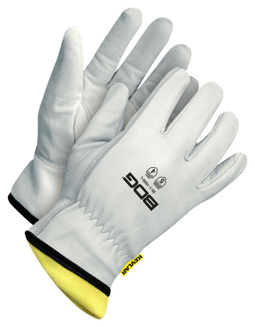 Pearl Grain Goatskin Driver Kevlar® Lined Keystone Thumb  20-1-1600