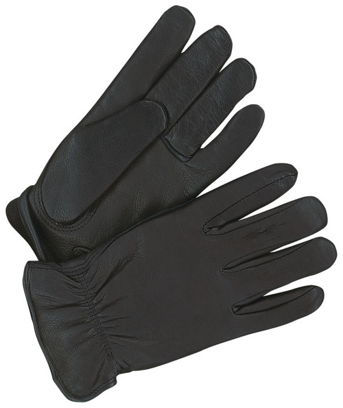 Winter Grain Deerskin Driver Thinsulate® C100 Lined Thumb Black  20-9-368