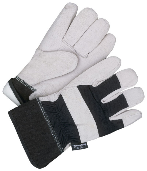 Winter Grain Pigskin Canvasback Fitter Thinsulate® C100 Black   40-9-8500B