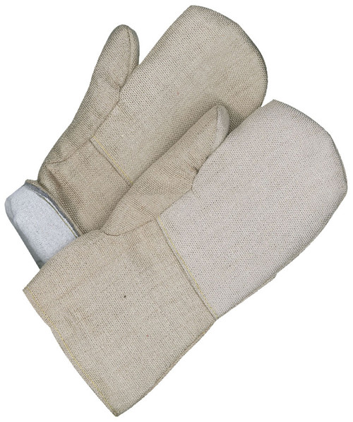 Winter Silica Woven Hi-Heat Weld Mitt Double Melton Lined  63-9-740SIL