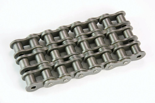 Stainless Specialty Riveted Roller Chain - Three Row - 10' Box  DRV-D16B-3RDD1-XP10FTNCA