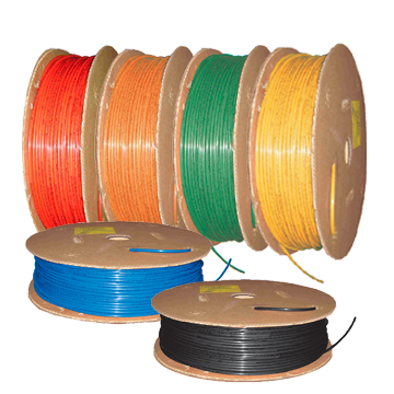 5/8" x 250' Polyester Reinforced Black Nylon DOT Type 3B Tube  1485-10-REEL