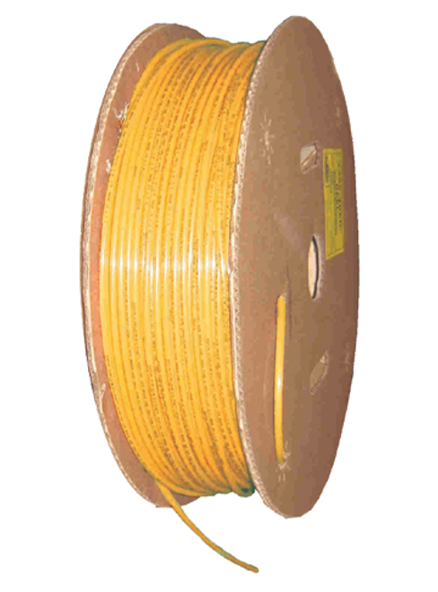 5/8" x 100' Polyester Reinforced Yellow Nylon DOT Type 3B Tube  1485-10YEL-100
