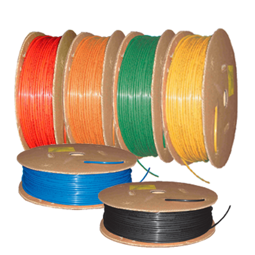 1/4" x 1000' Non-Reinforced Black Nylon DOT Type 3A Tube  1485-4BLU-REEL