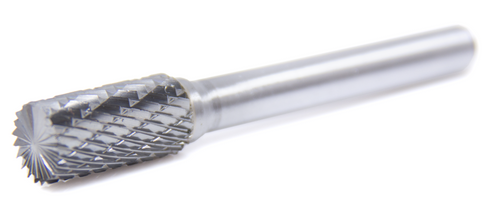 3/8" Cylindrical Endcut DC Carbide Burr  SB-3
