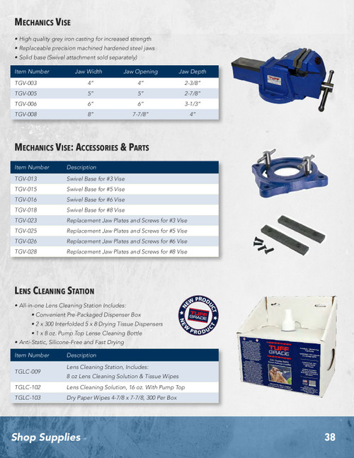 8" Mechanics Vise  TGV-008