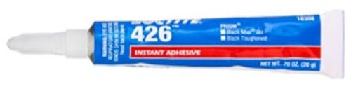 426 Toughened Black Gel Instant Adhesive 20g Tube  229732