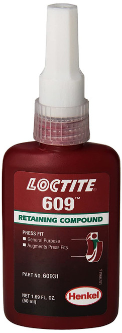 609 Retaining Compound 50ml Bottle  135512