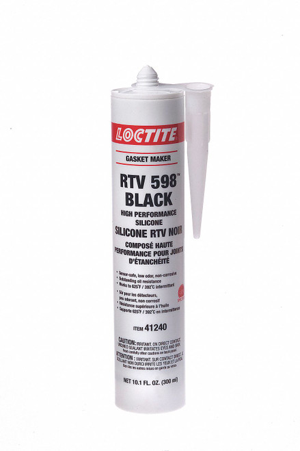 SI 598 Black High Performance RTV Silicone Gasket Maker 300ml Cartridge  866848