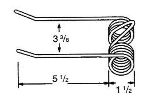 Hesston Baler Tooth  TINHE-5